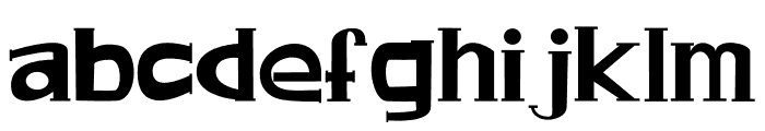 Quiller Font LOWERCASE