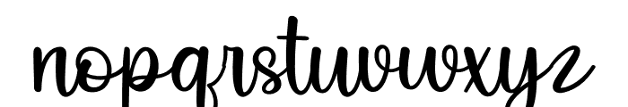 Quilt Font LOWERCASE