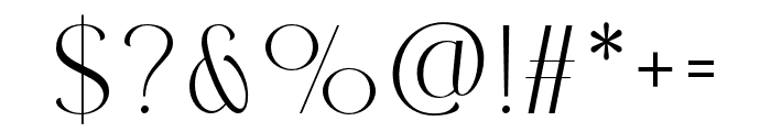 Quinale-Regular Font OTHER CHARS