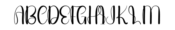 Quinceanere Font UPPERCASE