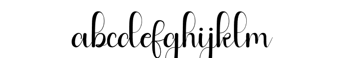 Quinceanere Font LOWERCASE