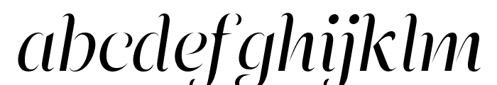 Quindove-Italic Font LOWERCASE