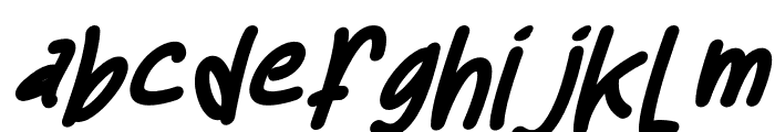 Quine Coco Italic Font LOWERCASE