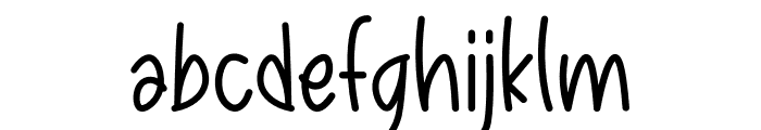 Quinlan Font LOWERCASE