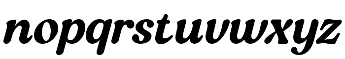 Quinnie Italic Font LOWERCASE