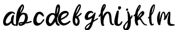 Quinny Font LOWERCASE