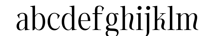 Quinshe-Regular Font LOWERCASE