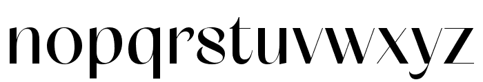 Quinshy-Regular Font LOWERCASE