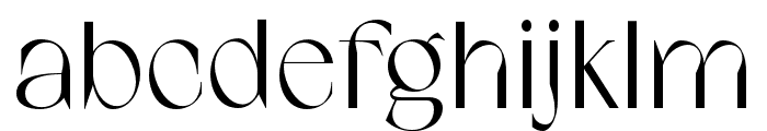 Quinstary-Regular Font LOWERCASE