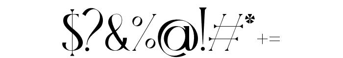 QuintCverto-Regular Font OTHER CHARS