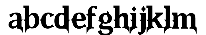 Quinthero Font LOWERCASE