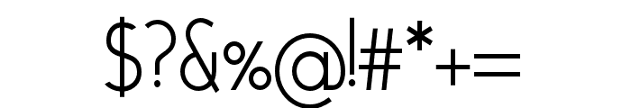 Quintrel-Regular Font OTHER CHARS