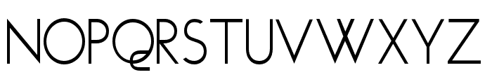 Quintrel-Regular Font UPPERCASE