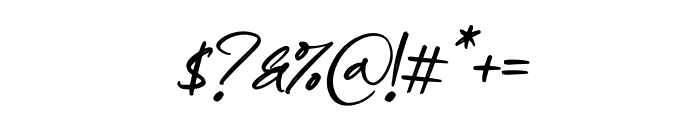 Quinttesa Italic Font OTHER CHARS