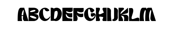 Quiny Serif Font UPPERCASE