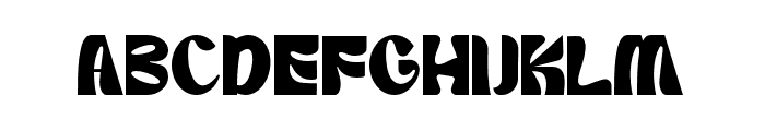 Quiny Font UPPERCASE