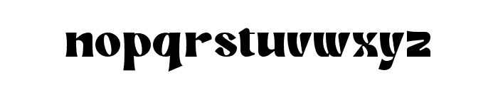 Quiny Font LOWERCASE
