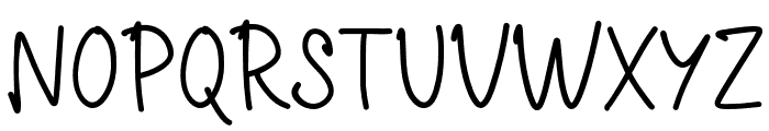 Quipty Regular Font UPPERCASE