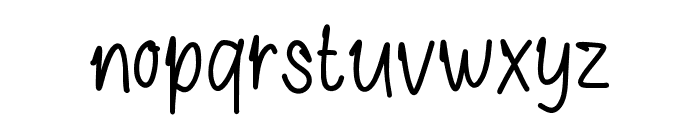 Quipty Regular Font LOWERCASE