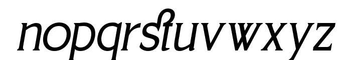 Quirino-Italic Font LOWERCASE