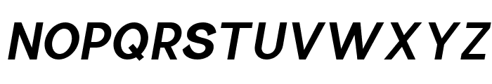 Quirkfy Italic Font UPPERCASE