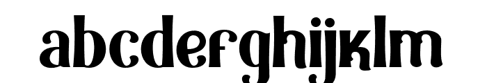 Quirky Bay Regular Font LOWERCASE