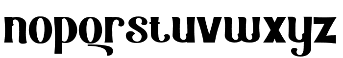 Quirky Bay Regular Font LOWERCASE