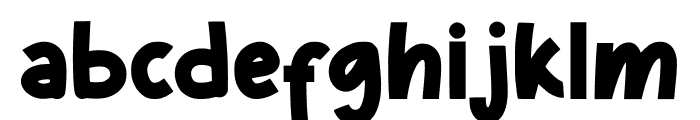 Quirky Kids Font LOWERCASE