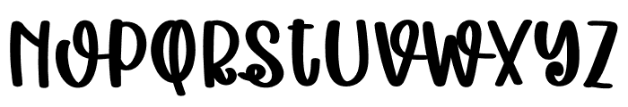 Quirky Rabbit Bold Font LOWERCASE