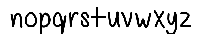 QuirkyandMessy Font LOWERCASE