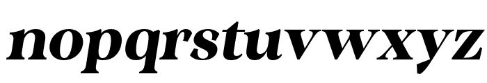 Quirlone Bold Italic Font LOWERCASE