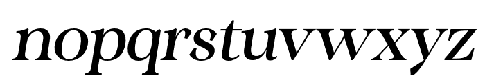 Quirlone Italic Font LOWERCASE