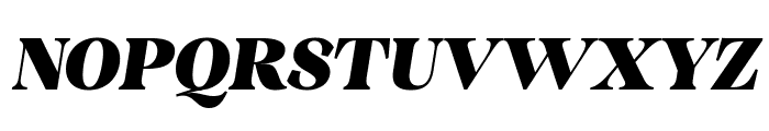 Quirlone Variable Black Italic Font UPPERCASE