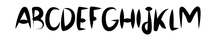 Quite Magical Font UPPERCASE