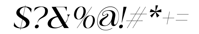 Quited Happines Italic Italic Font OTHER CHARS
