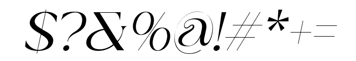 Quited Happines Italic Lt It Font OTHER CHARS