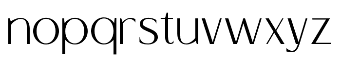 Quitella Regular Font LOWERCASE