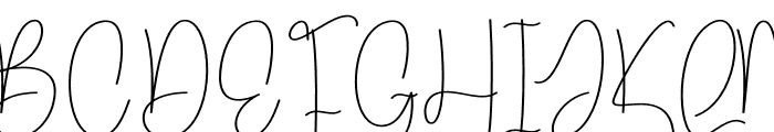 Quiteplace Font UPPERCASE