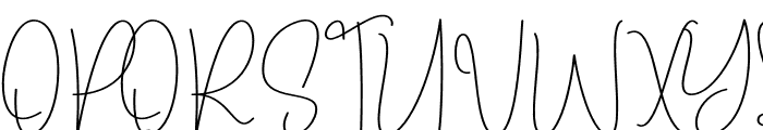 Quiteplace Font UPPERCASE