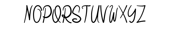Qully Font UPPERCASE