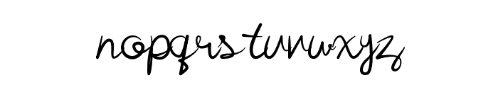 Qully Font LOWERCASE