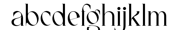 QuloonRegular Font LOWERCASE