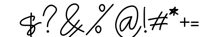 Qulthum Signature Font OTHER CHARS