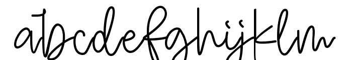 Qulthum Signature Font LOWERCASE
