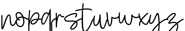 Qulthum Signature Font LOWERCASE