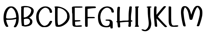 Qumae Regular Font UPPERCASE