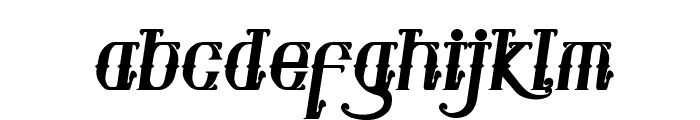 Qumella Font LOWERCASE