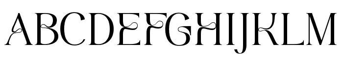 Quorga Regular Font UPPERCASE