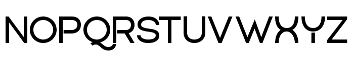 Quostige Flatted Bold Font UPPERCASE
