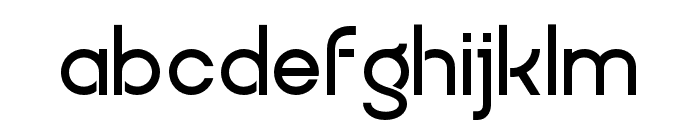 QuostigeFlatted-Bold Font LOWERCASE